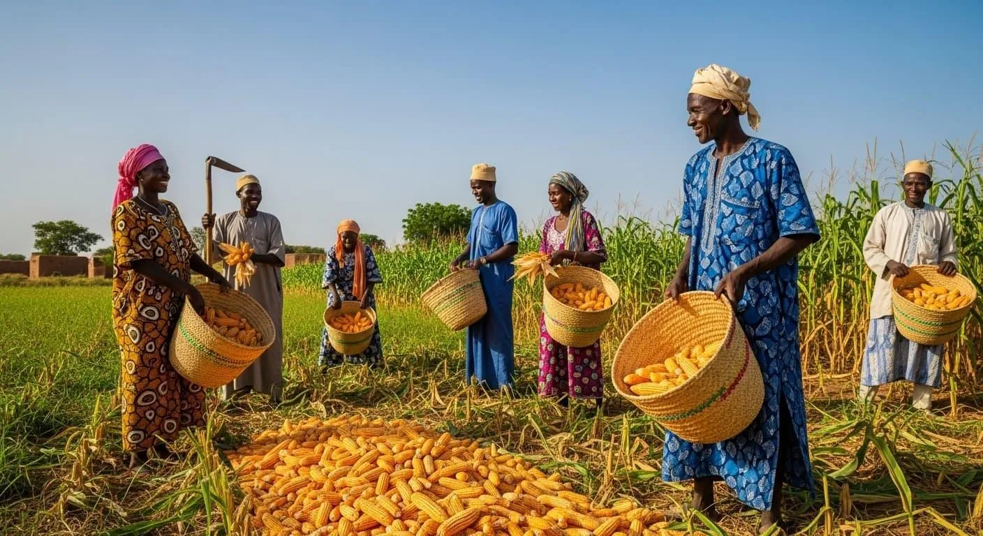 Maize harvest and rural livelihoods